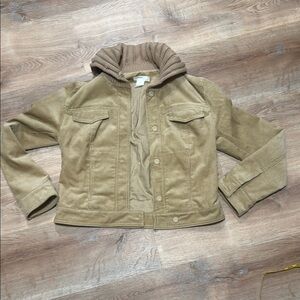 J Crew Women’s Size Small Tan Corduroy Jacket